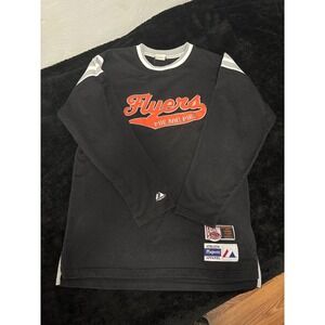 Majestic Philadelphia Flyers Long Sleeve Athletic Apparel Long Sleeve Shirt Med